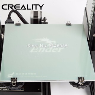 Creality Ender 3 3D Printer Borosilicate Fiber Glass Plate